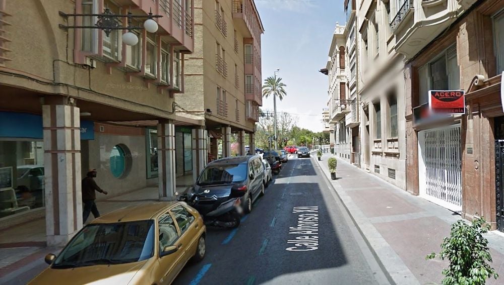 Calle Alfonso XII de Elche