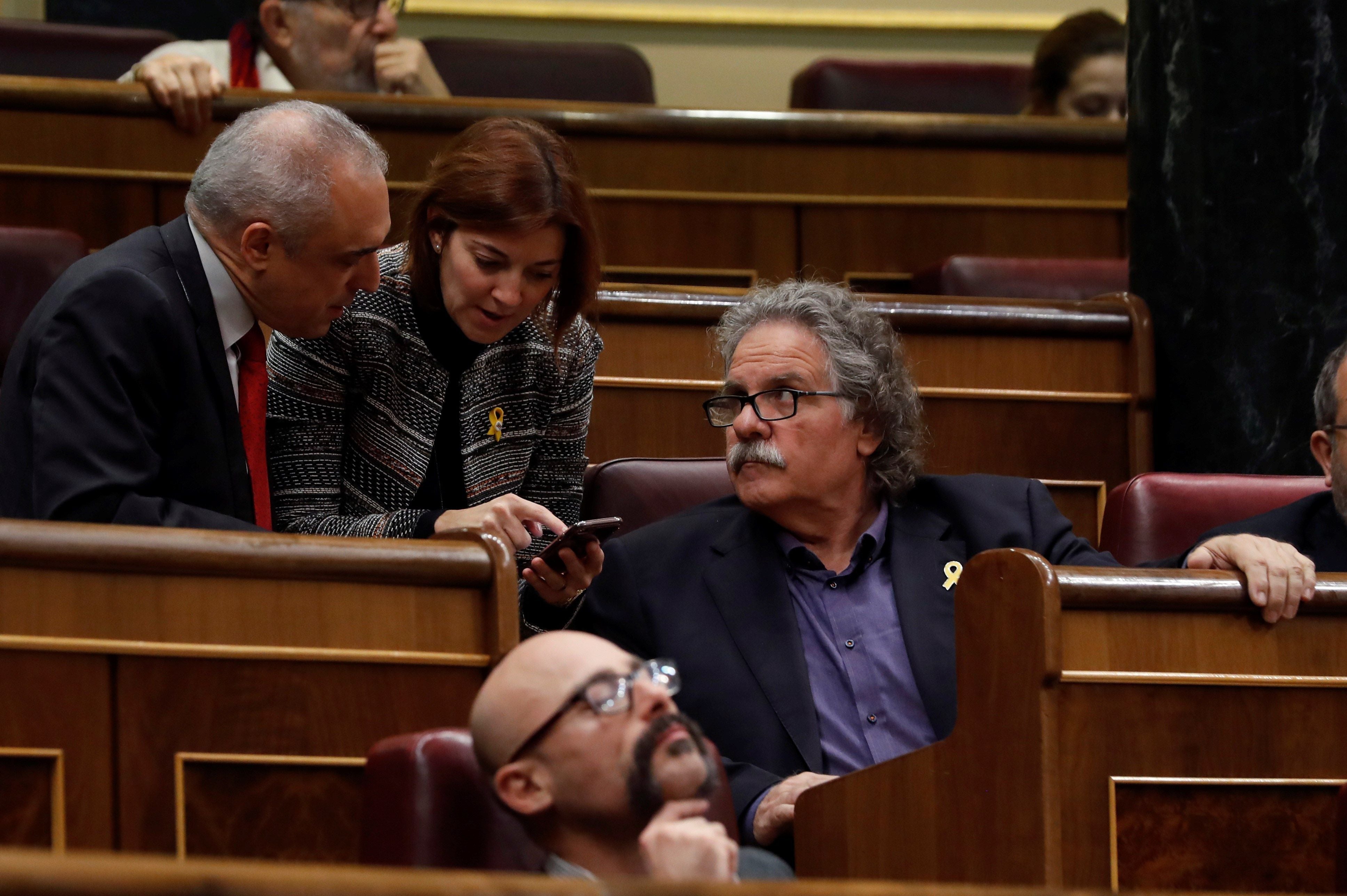 Tardá niega que ERC pidiera "ninguna cabeza" a cambio de apoyar los Presupuestos Tardá niega que ERC pidiera "ninguna cabeza" a cambio de apoyar los Presupuestos