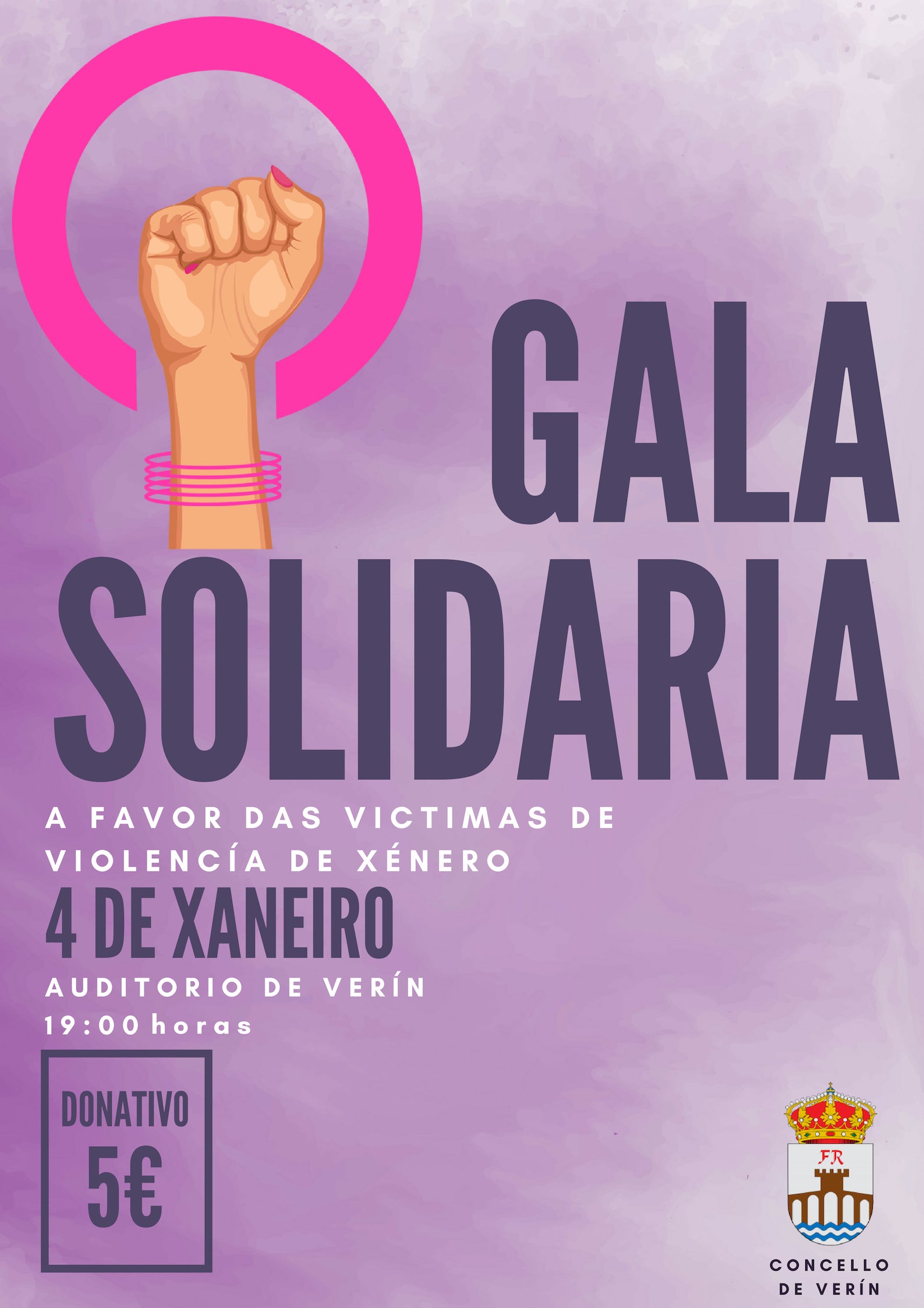 Gala especial en apoio ás mulleres que sofren maltrato Gala especial en apoio ás mulleres que sofren maltrato