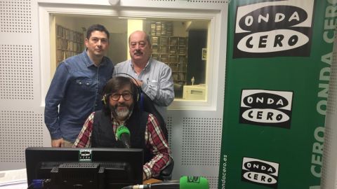 ruben amorin, paco sarria y luis gonzalez