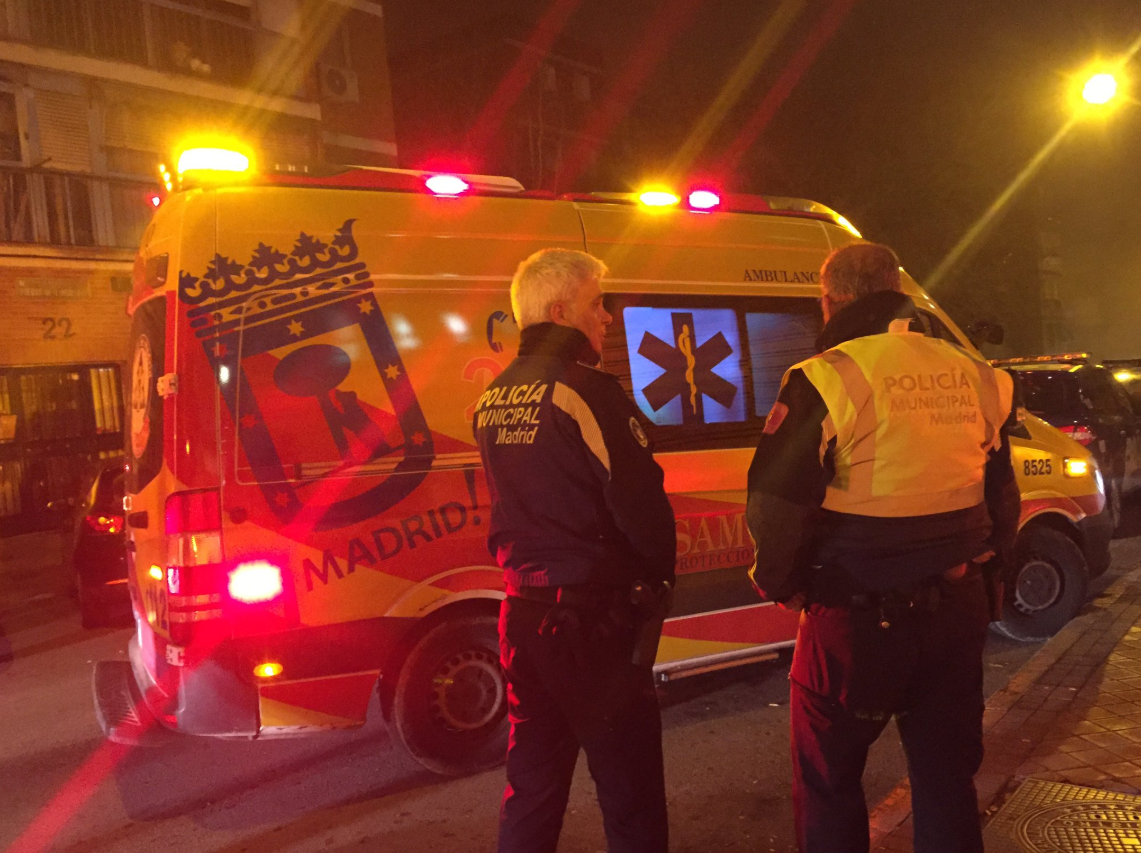 Muere un hombre en Madrid tras recibir disparos de la Policía tras un alunizaje Muere un hombre en Madrid tras recibir disparos de la Policía tras un alunizaje