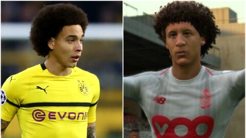 Axel Witsel en el Dortmund... y en el FIFA