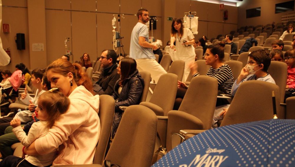 Momento del preestreno de 'El regreso de Mary Poppins'