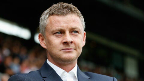 Solskjaer, en un partido