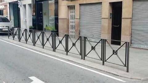 Zona en la que se reclama recuperar aparcamientos