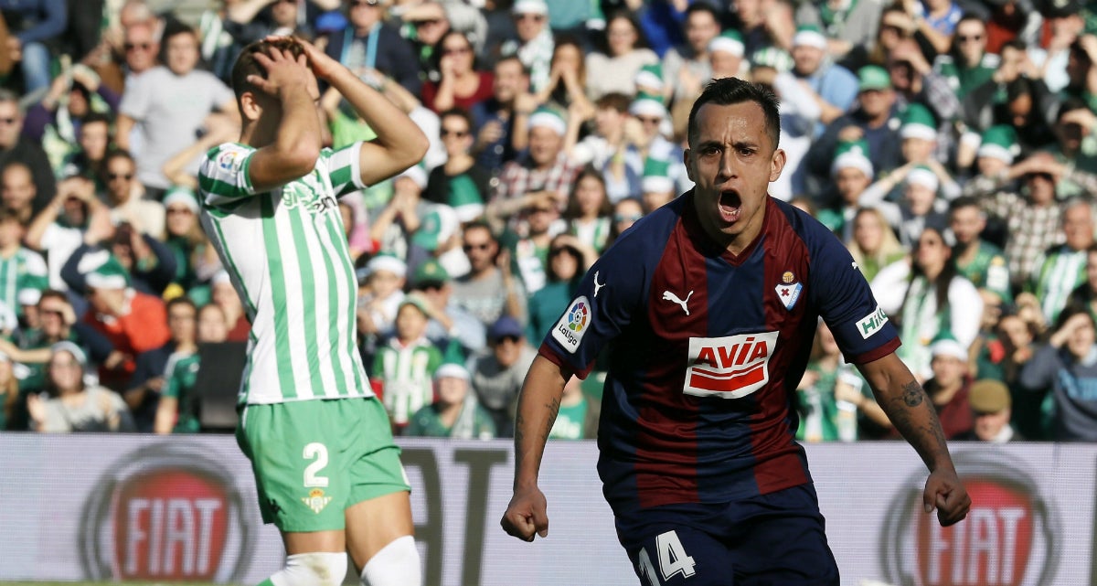 Pinchazo del Betis en su último partido del año que da mucha vida al Eibar Pinchazo del Betis en su último partido del año que da mucha vida al Eibar