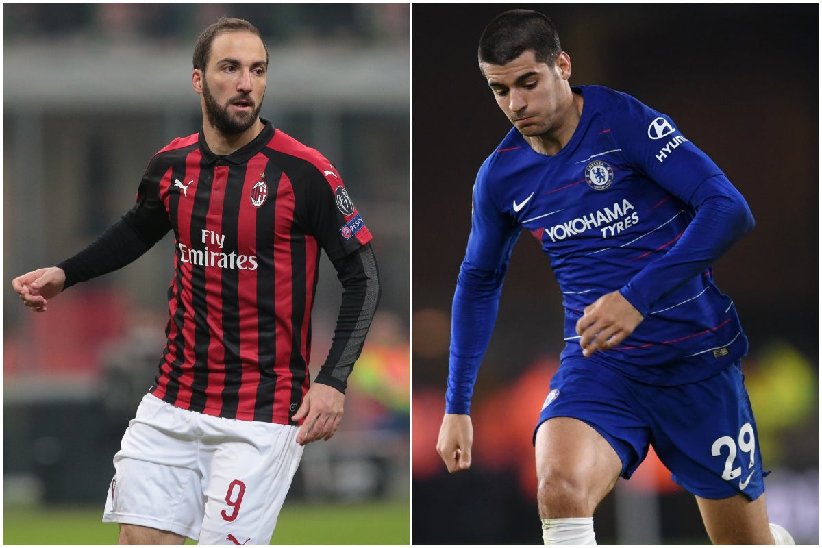 Álvaro Morata, más cerca del Atlético: ni él ni Higuaín entraron en la convocatoria de Chelsea y Milan Álvaro Morata, más cerca del Atlético: ni él ni Higuaín entraron en la convocatoria de Chelsea y Milan