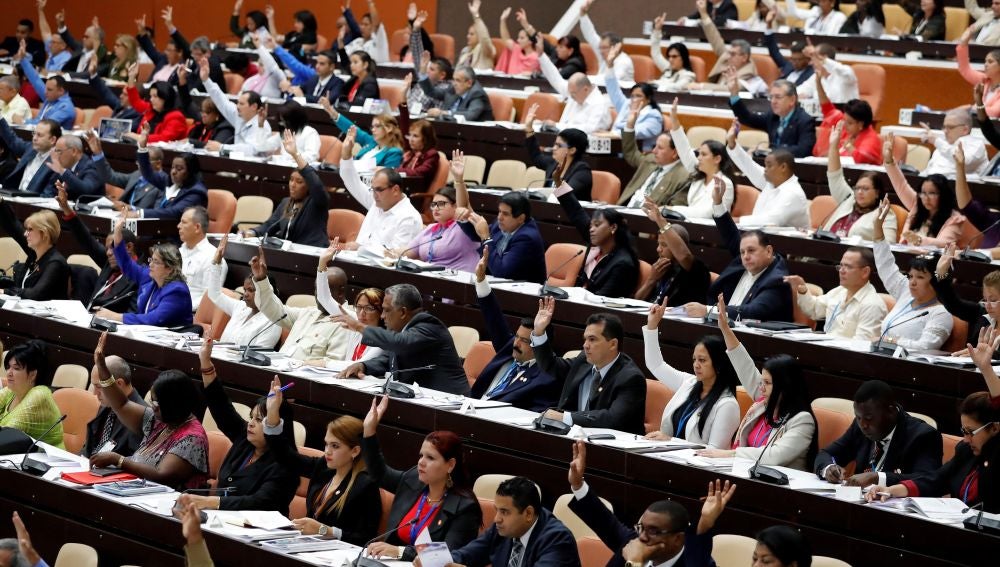 Parlamento cubano. 
