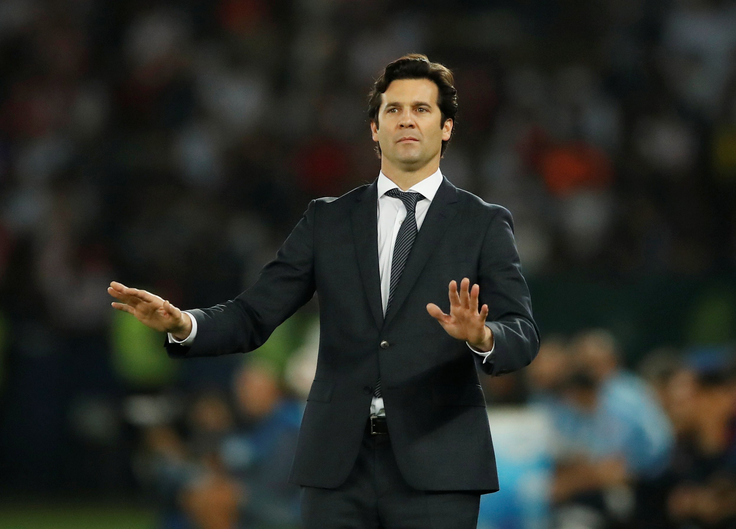 Solari: "Debimos matar el partido pero lo dejamos abierto y corres el riesgo de que te empaten" Solari: "Debimos matar el partido pero lo dejamos abierto y corres el riesgo de que te empaten"