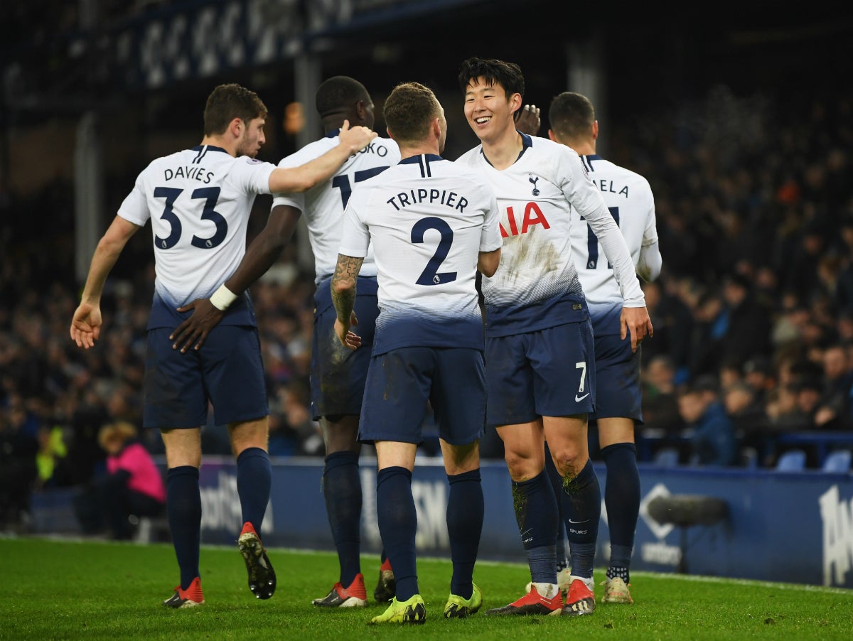 El Tottenham se divierte y golea al Everton para engancharse a la zona noble de la Premier El Tottenham se divierte y golea al Everton para engancharse a la zona noble de la Premier