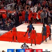 El triple milagroso de Doncic para forzar la prórroga contra los Blazers El triple milagroso de Doncic para forzar la prórroga contra los Blazers
