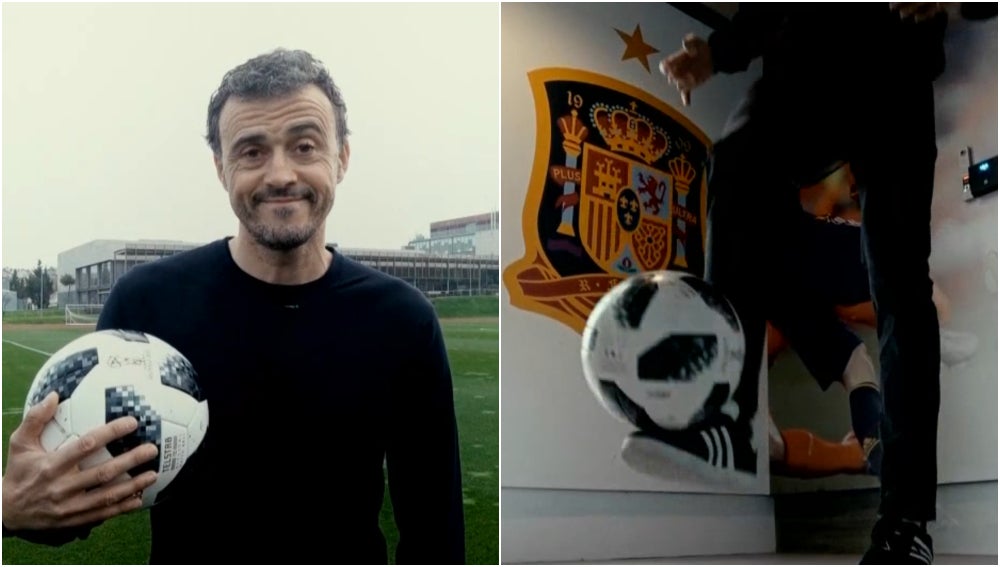 Luis Enrique y sus 19 toques para celebrar la llegada del 2019 Luis Enrique y sus 19 toques para celebrar la llegada del 2019