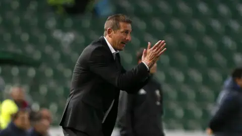 Ramis, entrenador del Albacete. Ramis, entrenador del Albacete.
