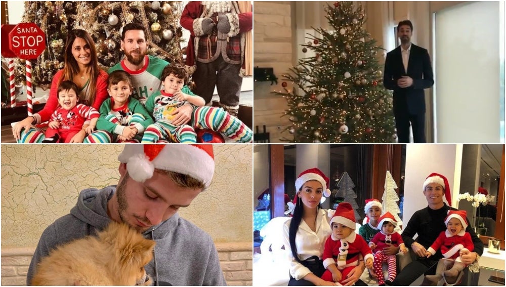 Así es la Navidad de los deportistas: Messi, Gasol, Cristiano, Saúl, Calderón, Iniesta... Así es la Navidad de los deportistas: Messi, Gasol, Cristiano, Saúl, Calderón, Iniesta...