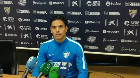 Renato Santos, jugador del Málaga CF Renato Santos, jugador del Málaga CF