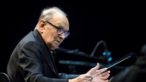 El compositor italiano Ennio Morricone