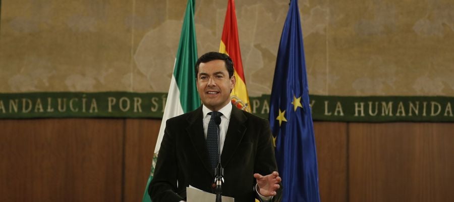 El líder del PP-A, Juanma Moreno El líder del PP-A, Juanma Moreno