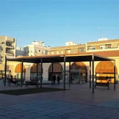 Plaça de la Llotja de Altabix en Elche. Plaça de la Llotja de Altabix en Elche.