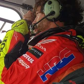 Joan Barreda, evacuado en helicóptero Joan Barreda, evacuado en helicóptero