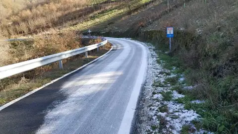 Carretera en Piñor Carretera en Piñor