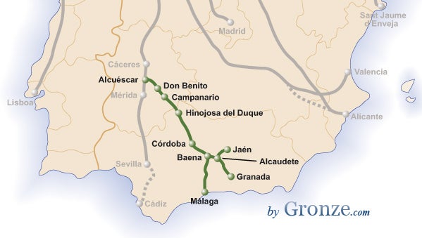 Camino Mozárabe a Santiago Camino Mozárabe a Santiago