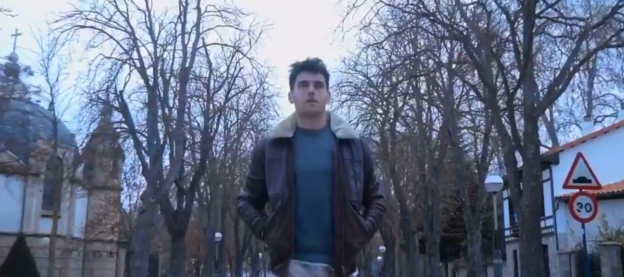 Ibai Gómez en una imagen de su vídeo de despedida Ibai Gómez en una imagen de su vídeo de despedida