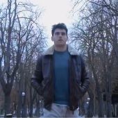 Ibai Gómez en una imagen de su vídeo de despedida