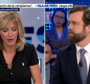 El enfado del representante de Vox en 'Espejo Público': "Me insultó en directo y estoy esperando a que me pida perdón" El enfado del representante de Vox en 'Espejo Público': "Me insultó en directo y estoy esperando a que me pida perdón"