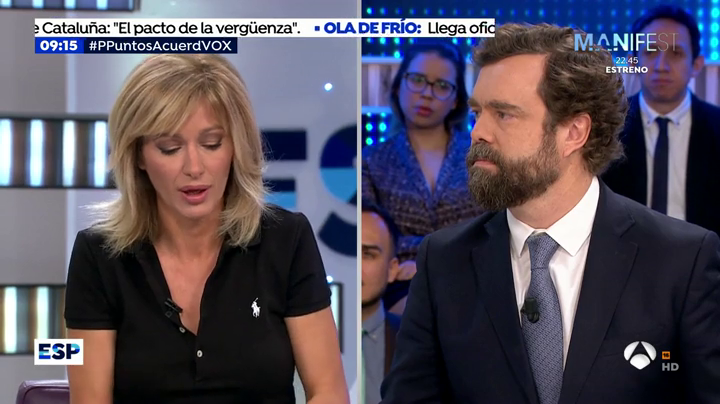 El tremendo enfado de un representante de Vox en Espejo Público" Me insultó en directo y estoy esperando todavía sus disculpas" El tremendo enfado de un representante de Vox en Espejo Público" Me insultó en directo y estoy esperando todavía sus disculpas"