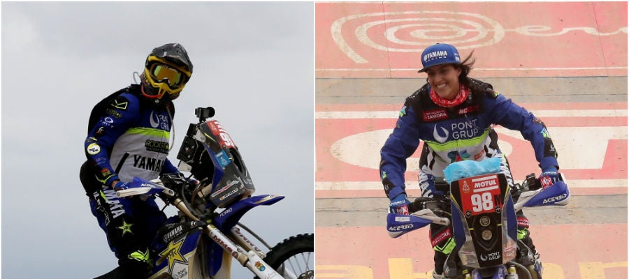 Javier y Sara, la pareja española del Dakar 2019 Javier y Sara, la pareja española del Dakar 2019