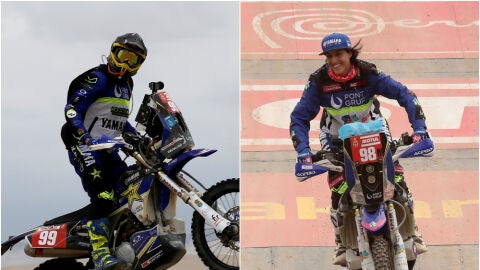 Javier y Sara, la pareja espa&ntilde;ola del Dakar 2019