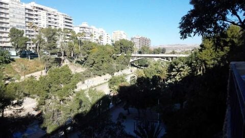 Ladera del r&iacute;o Vinalop&oacute; en Elche.