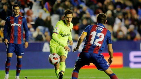 Coutinho, en acci&oacute;n ante el Levante