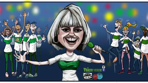 El Elche homenajeará a Alba Reche en la previa del encuentro ante el Nàstic. LA VIÑETA DE JOSÉ ANTONIO BELMONTE