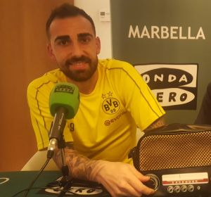 Paco Alcácer y Achraf Hakimi en El Transistor. Paco Alcácer y Achraf Hakimi en El Transistor.