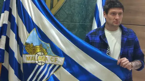Seleznov, jugador del Málaga Seleznov, jugador del Málaga