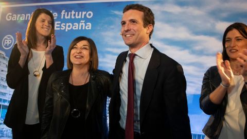 En la presentaci&oacute;n de las candidatas a la presidencia de Cantabria y al ayuntamiento de Santander