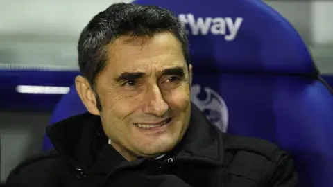 Valverde, durante el partido contra el Levante Valverde, durante el partido contra el Levante