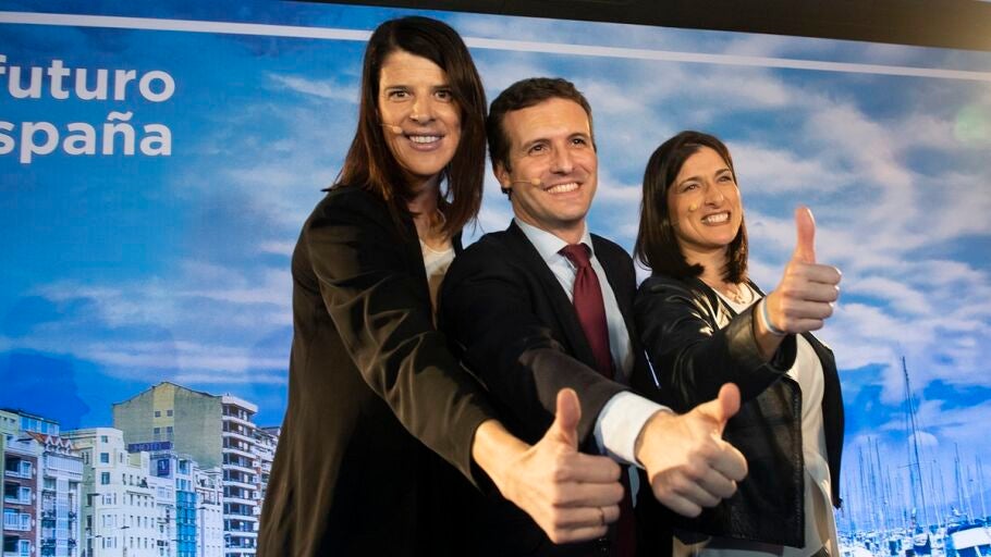 Durante la presentaci&oacute;n oficial de su candidatura a la presidencia de Cantabria