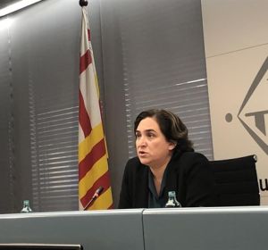 La alcaldesa de Barcelona, Ada Colau. La alcaldesa de Barcelona, Ada Colau.