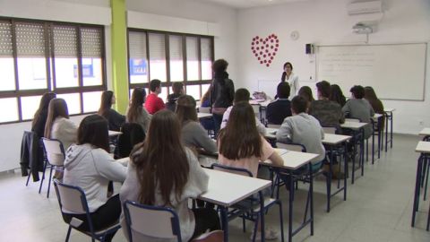 Alumnos de secundaria