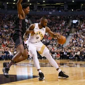 Serge Ibaka, en acción ante los Nets Serge Ibaka, en acción ante los Nets