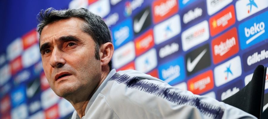 Valverde, en rueda de prensa Valverde, en rueda de prensa