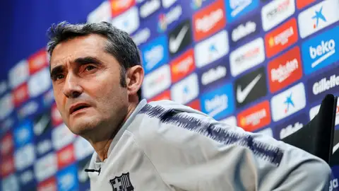 Valverde, en rueda de prensa Valverde, en rueda de prensa