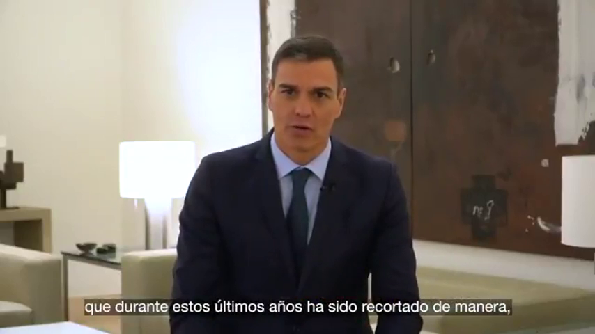 Sánchez destaca que el objetivo central de los presupuestos son las personas Sánchez destaca que el objetivo central de los presupuestos son las personas