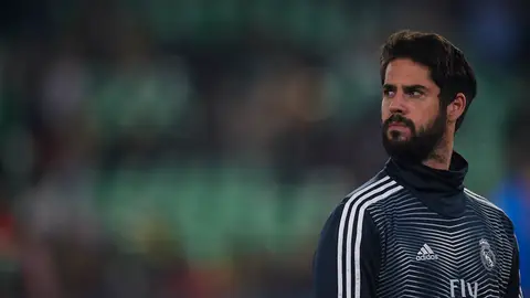 Isco, en el Benito Villamarín Isco, en el Benito Villamarín
