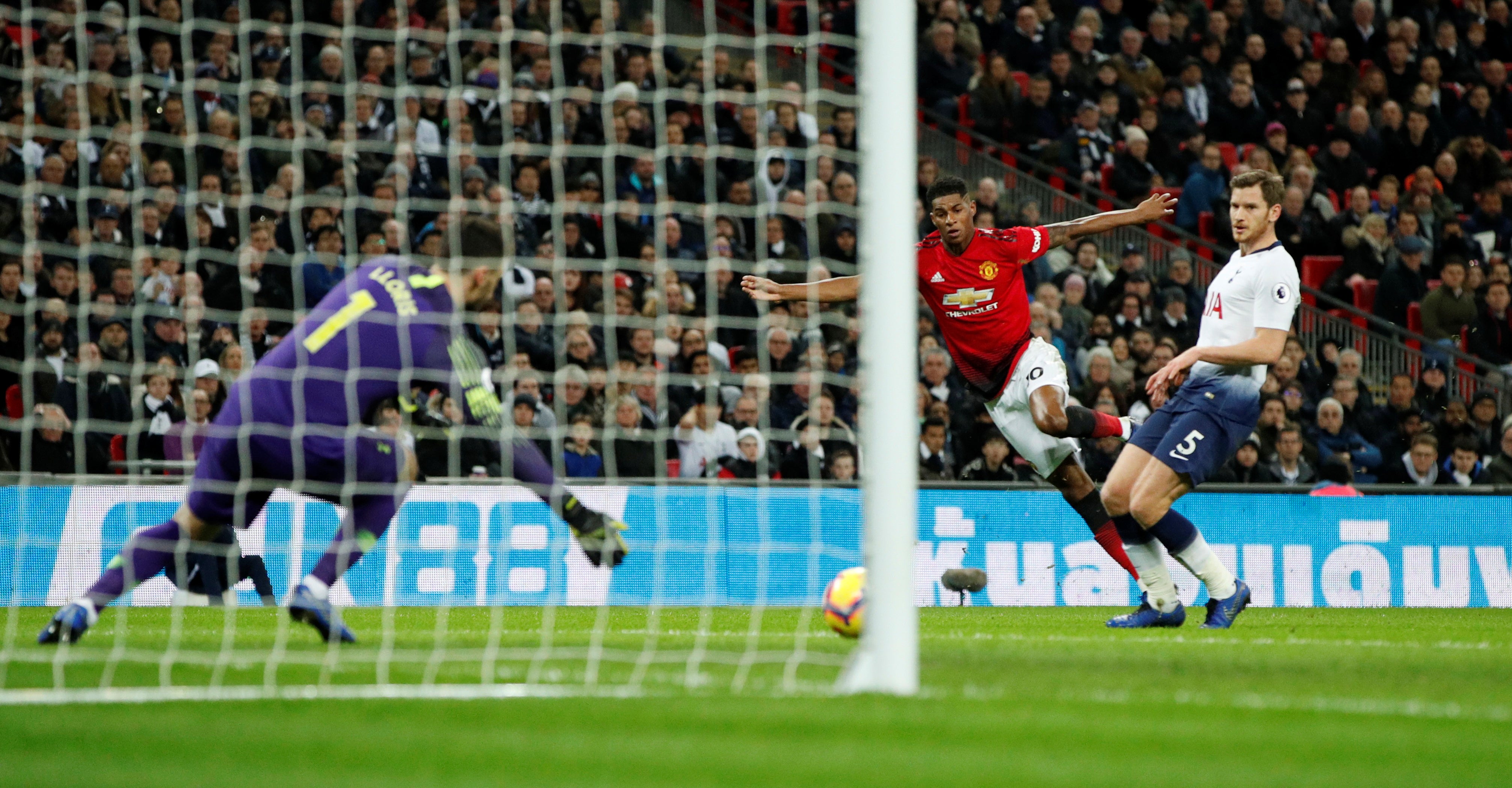 Rashford descuelga al Tottenham de la lucha por la Premier Rashford descuelga al Tottenham de la lucha por la Premier