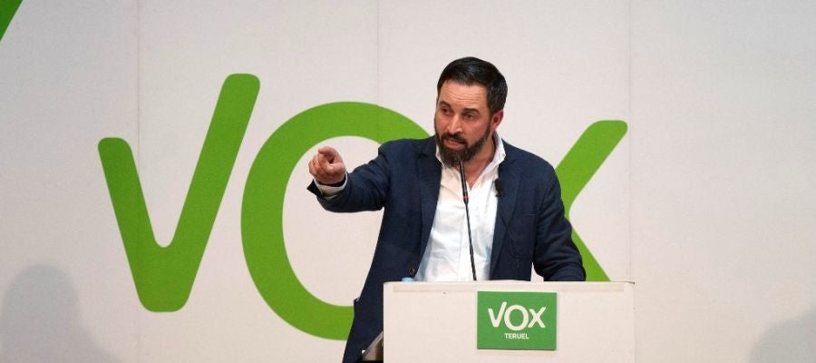 Santiago Abascal en una imagen de archivo Santiago Abascal en una imagen de archivo