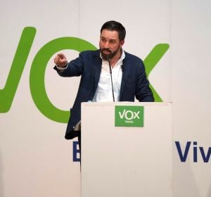 Santiago Abascal en una imagen de archivo Santiago Abascal en una imagen de archivo