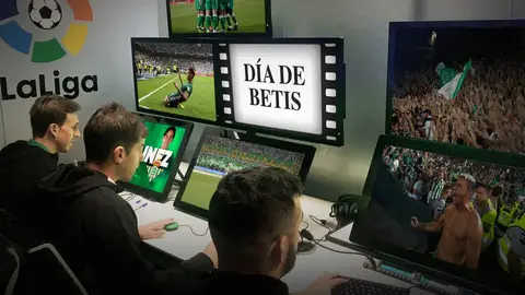 El cartel promocional del Betis para el partido contra el Real Madrid El cartel promocional del Betis para el partido contra el Real Madrid